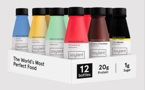 免费一箱 Soylent 代餐奶昔饮品（12 瓶装，原价 $45），仅需支付运费 $6.95