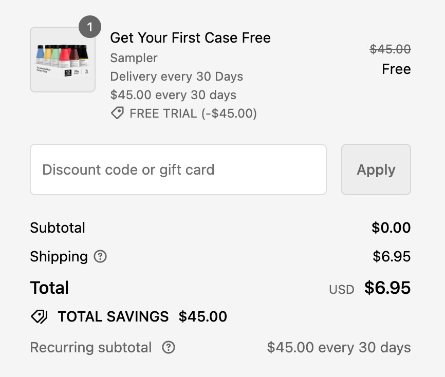 免费一箱 Soylent 代餐奶昔饮品(12 瓶装,原价 ),仅需支付运费 .95