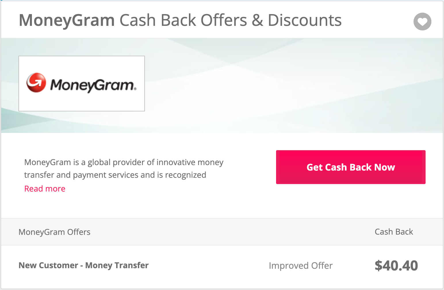 国际汇款神器 MoneyGram 介绍【1/9 更新：TopCashback 奖励 .4 + 首次免手续费】