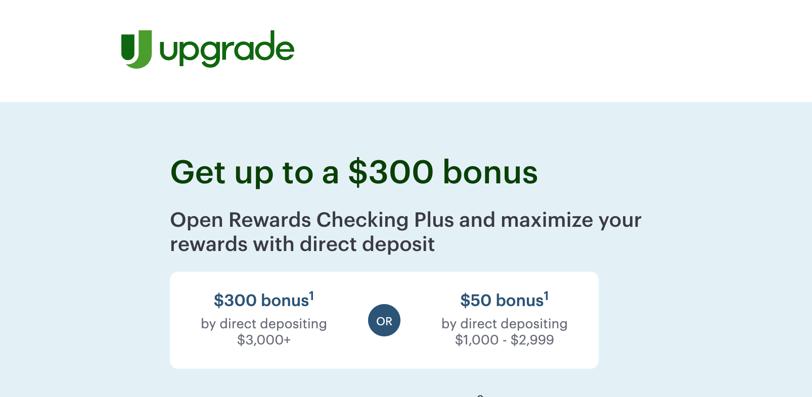 Upgrade Rewards Checking 账户介绍：完全免费高返现账户，所有消费 1%-2% 返现【2/1 更新：注册奖励 0】