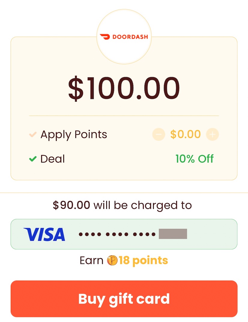 Pepper Rewards App 买礼卡得返现,注册奖励 【1/2:Amazon/Sephora/Adidas 九二折,Walmart/Sams 九五折等】