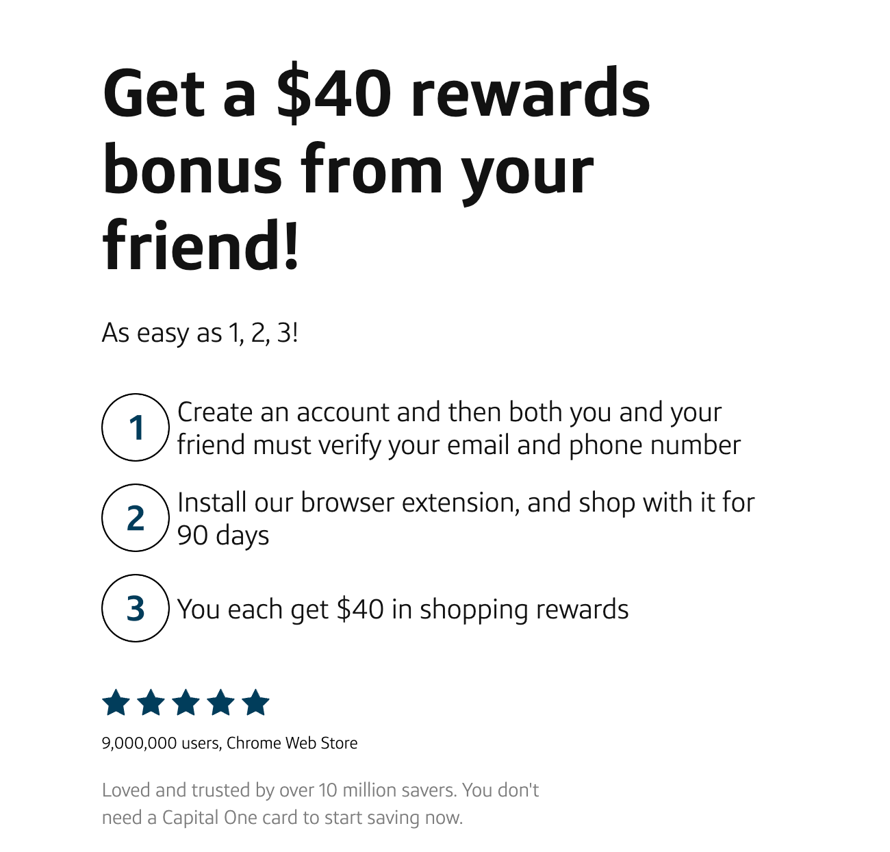 Capital One Shopping 购物返现网介绍，所有人都可注册【5/2 注册奖励回归 ，安装插件即可，无购物要求】