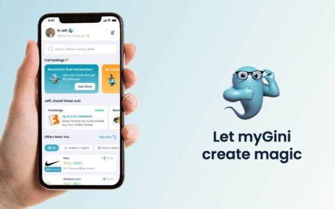返现新秀 myGini app 介绍【超过 Dosh 碾压 Fetch，注册奖励 $9，生日奖励 $20。每笔交易再奖励 $18！】