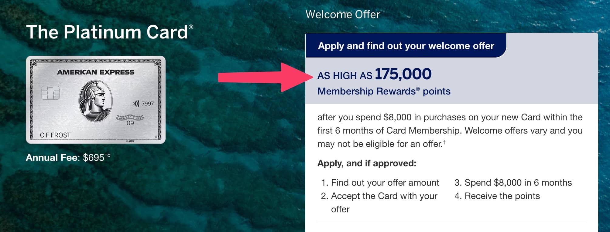 Amex Platinum 运通白金卡申请指南【7/14 更新:开卡奖励 175K MR 点数】