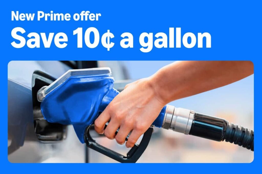 Amazon Prime 会员新福利：加油每加仑减 10¢