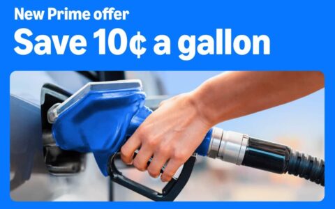 Amazon Prime 会员新福利：加油每加仑减 10¢