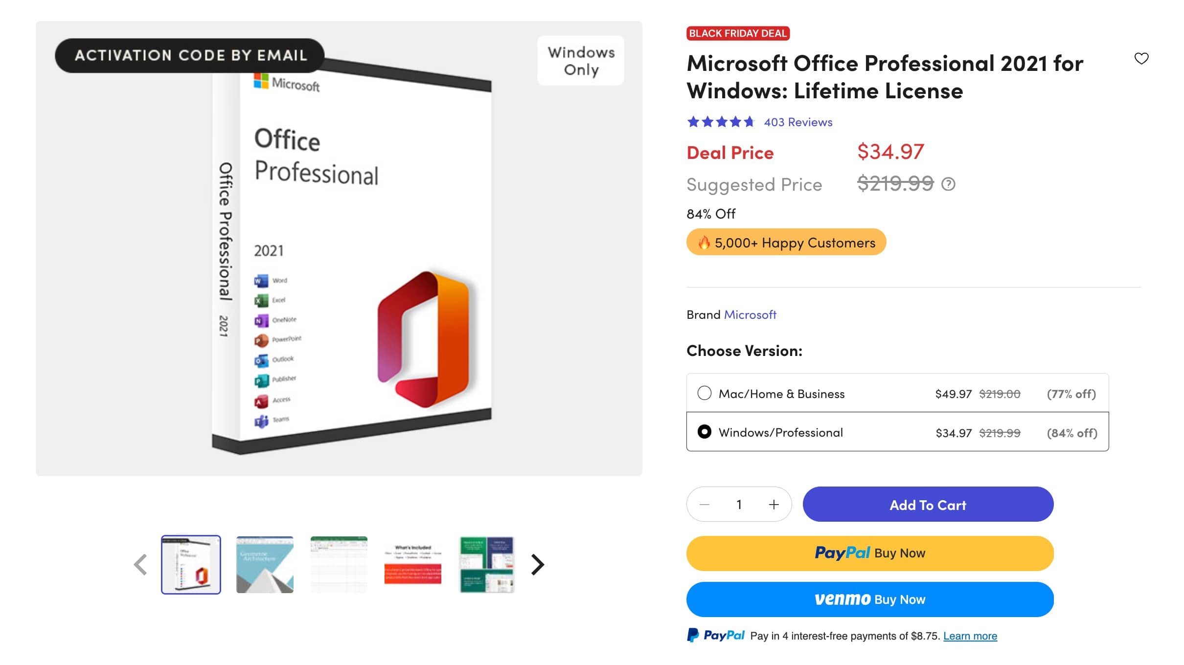 Office 2021 全套正版终身授权仅需 .97（原价 9.99）【12/26 更新：又有了】