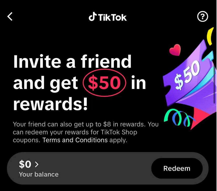 TikTok Shop 邀请活动：注册奖励 ，邀请人奖励 【3/3 截止，最后几天】