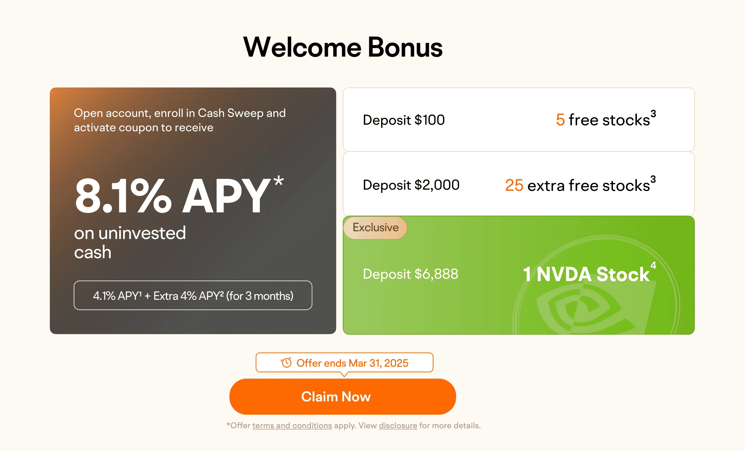 富途 moomoo 股票交易平台介绍：一站式投资平台【3/2 更新：开户免费送 30 股 + 1 股 Nvidia + 8.1% APY】