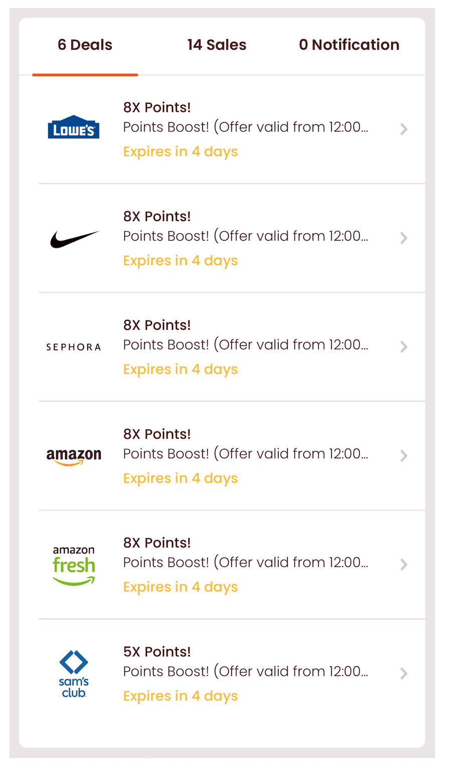Pepper Rewards App 买礼卡得返现,注册奖励 【1/2:Amazon/Sephora/Adidas 九二折,Walmart/Sams 九五折等】