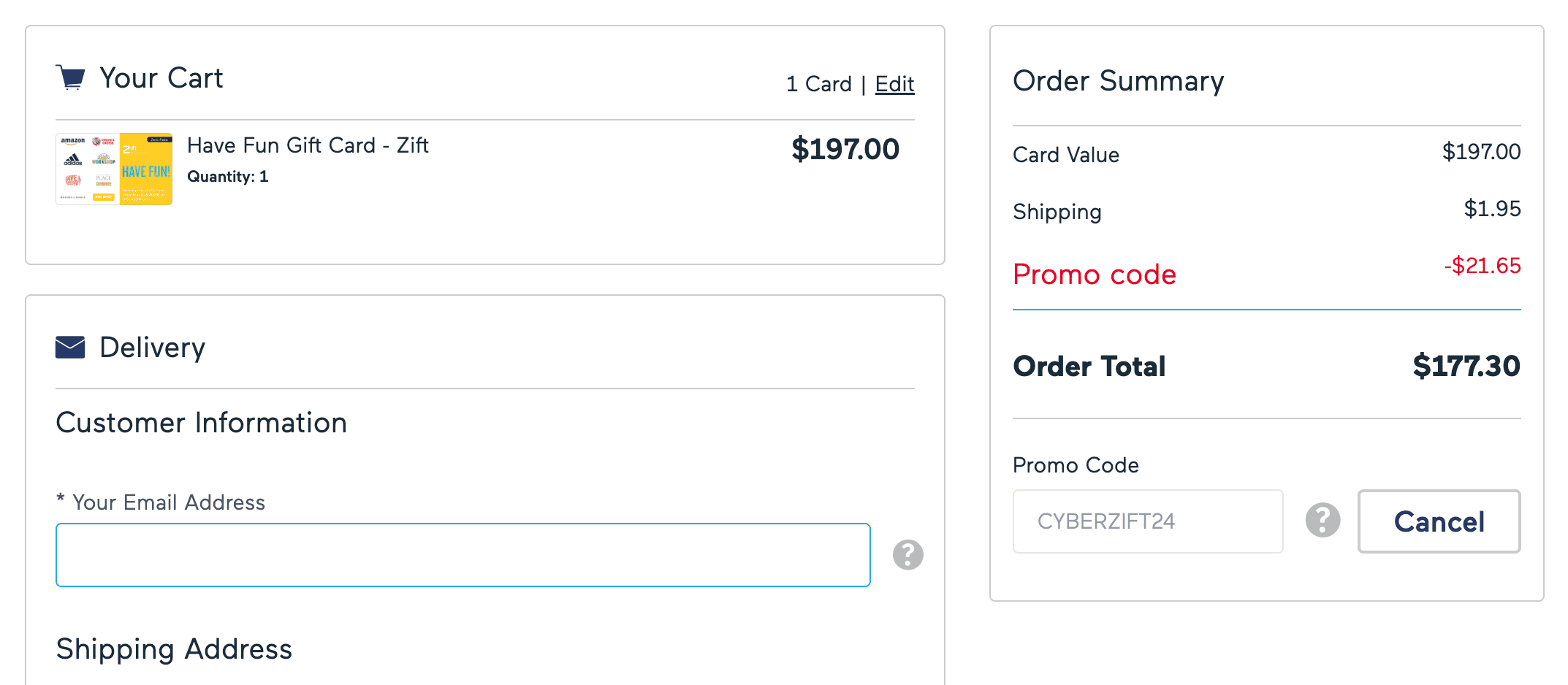 TheGiftCardShop 礼卡 9 折（包括 Amazon），叠加信用卡再返 5%