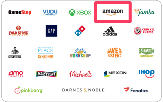 TheGiftCardShop 礼卡 9 折（包括 Amazon），叠加信用卡再返 5%