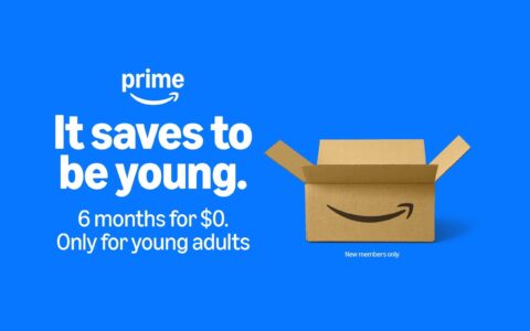 Amazon Prime 年轻人会员福利详解，10% 返现 + 免费 6 个月【18-24 岁的年轻人和学生快看过来！】