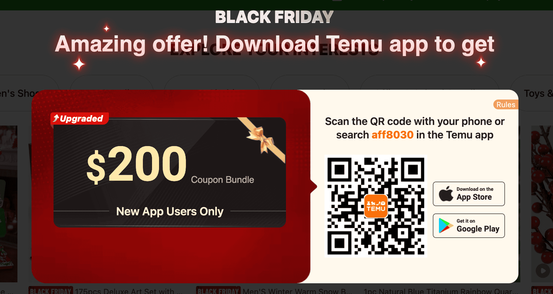 Temu：拼多多进军美国，便宜实惠，电商新选择【11/26 更新：0 Coupon，免费礼品】