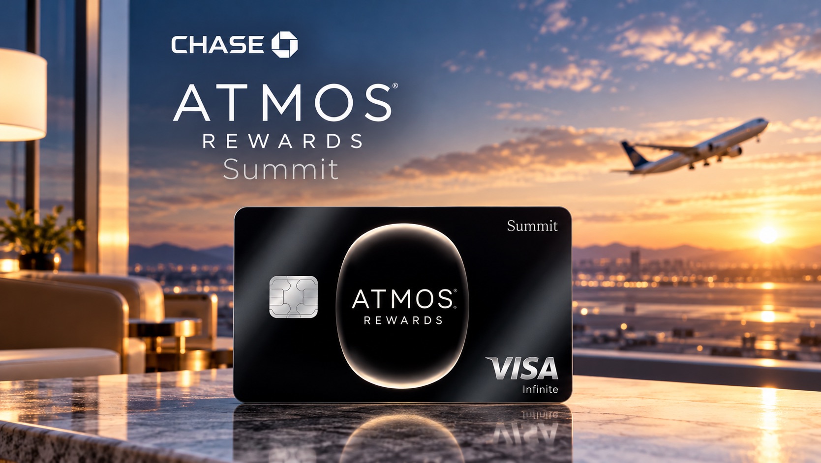 Atmos Rewards Summit 信用卡开卡 100,000 点 + 25,000 点全球同伴票：Alaska 高端卡，每年 8 次贵宾室【10/25 更新】