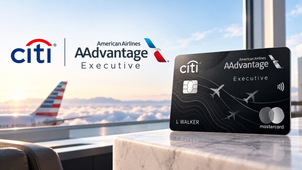 Citi AAdvantage Executive 信用卡介绍：限时 125,000 里程开卡奖励，自带 Admirals Club 贵宾室会员