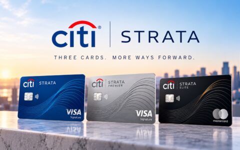 Citi Strata 系列信用卡怎么选：Strata / Strata Premier / Strata Elite 对比【Premier 开卡 60,000 点】