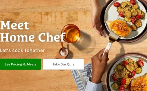 Home Chef 新用户首盒 5 折，低至 $4.99／份，首盒免运费 + 终身免费甜点