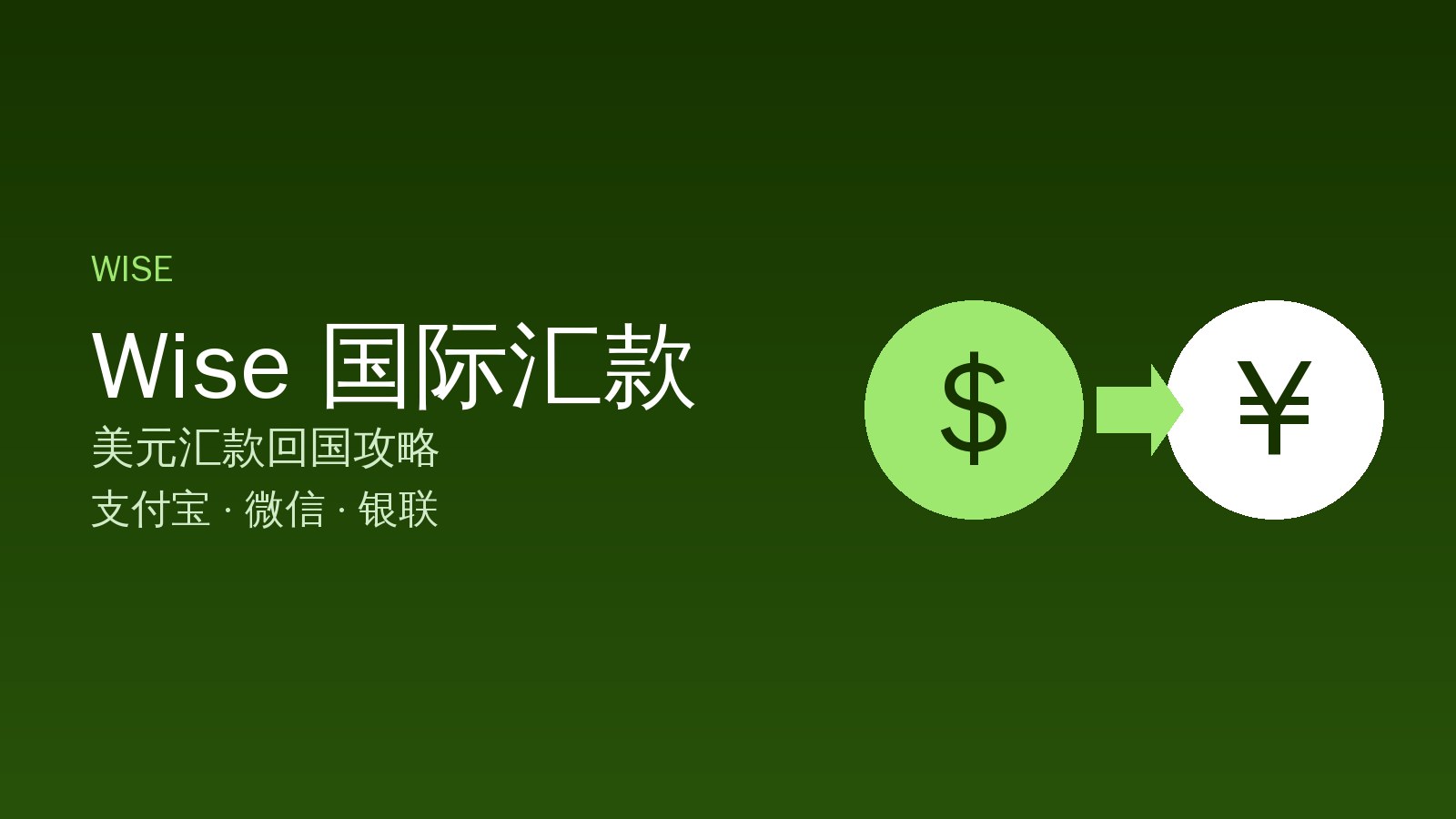 Wise 国际汇款